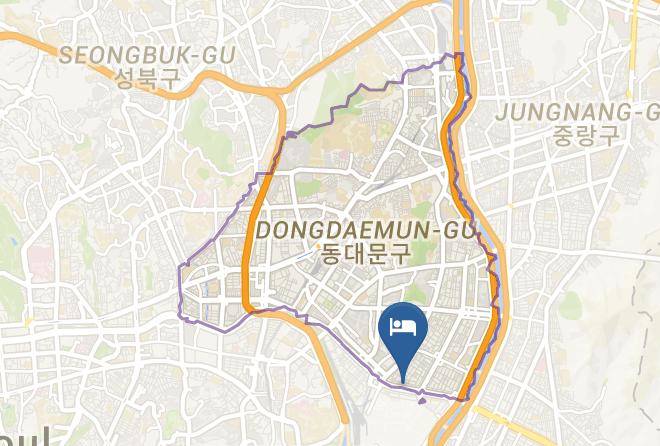 Dongdaemungu - The Recenz Hotel Maps