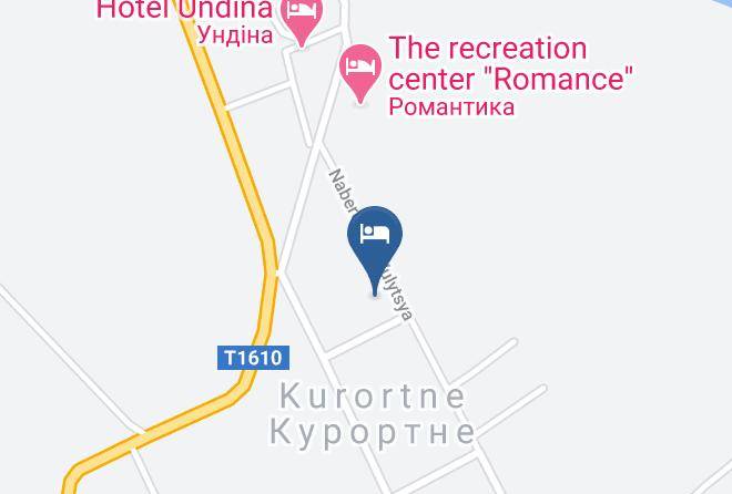 The Recreation Center Chaika Map