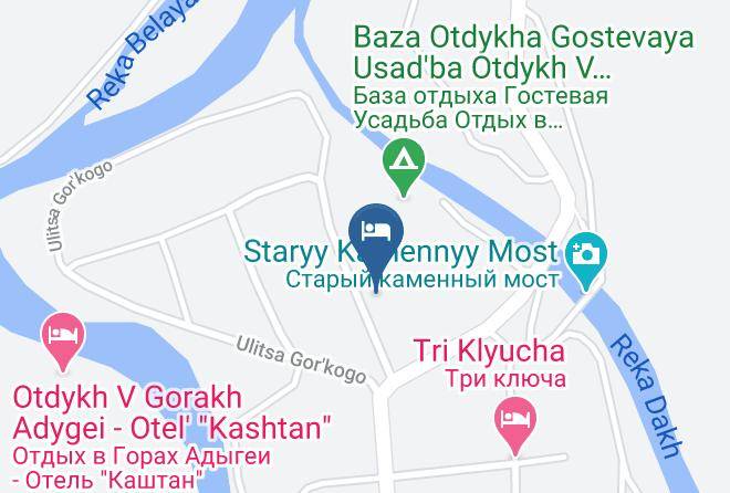 Maykopsky District - The Recreation Center Green Roofs Maps