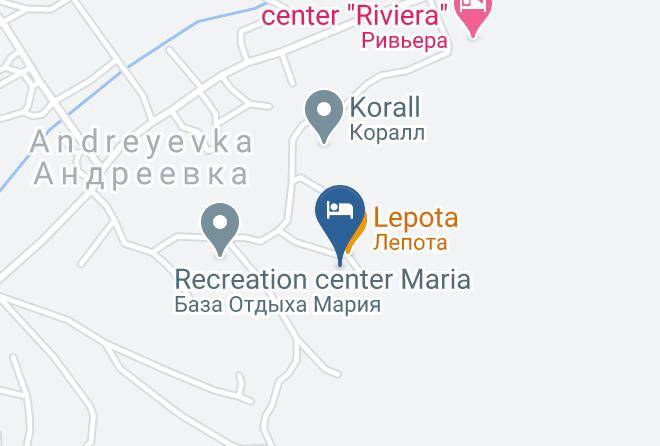 Khasansky District - The Recreation Center Lepota Maps