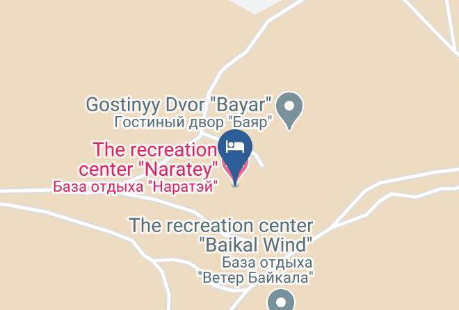 Olkhonsky District - The Recreation Center Naratey Maps