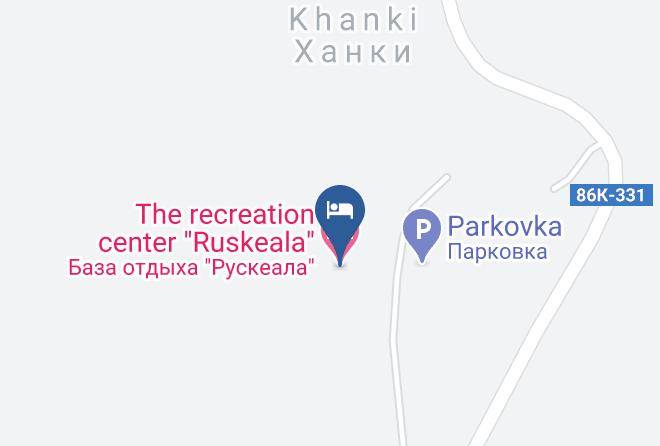 Sortaval Skiy Rayon - The Recreation Center Ruskeala Maps