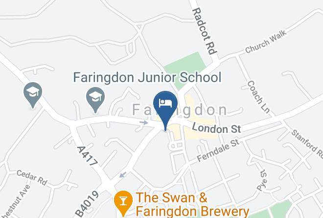Oxon - The Red Lion Faringdon Maps