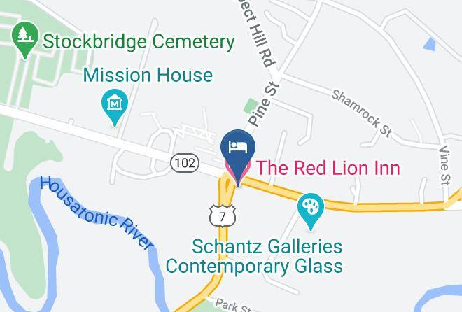 Berkshire - The Red Lion Inn Maps