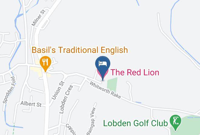Lancs - The Red Lion Maps