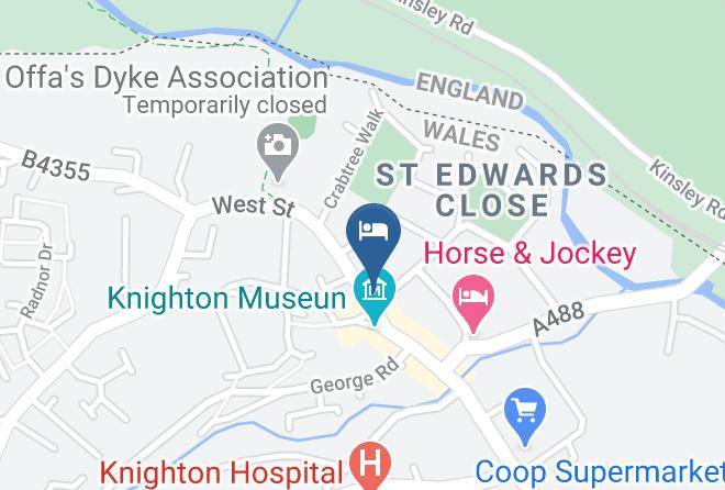 Powys - The Red Lion Maps