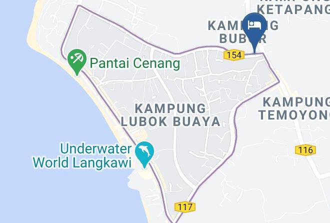 Langkawi - The Red Warriors Langkawi Resort Maps