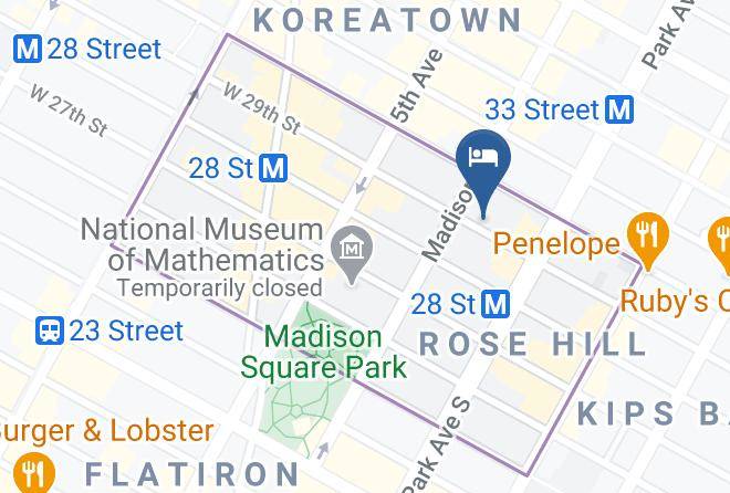 New York - The Redbury New York Maps