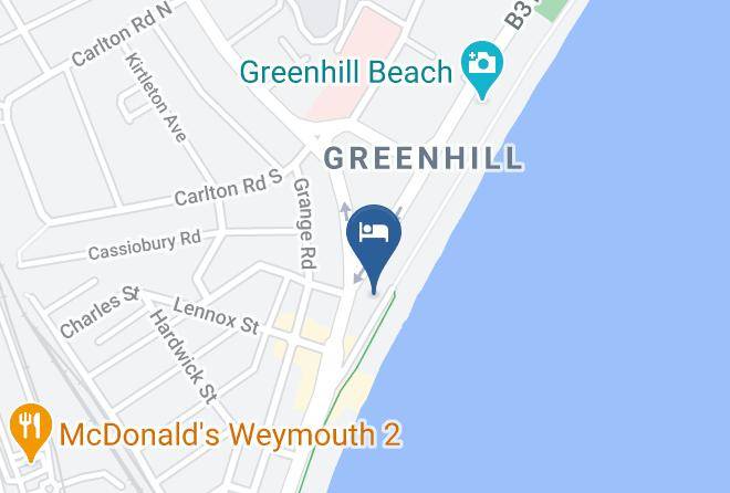 Dorset - The Redcliff Bed And Breakfast Maps