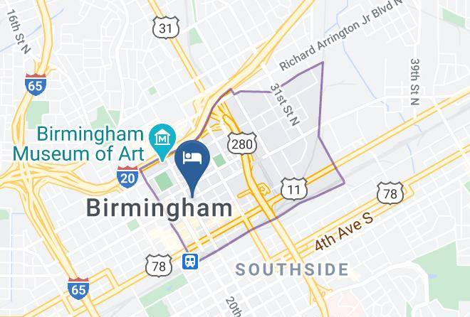 Jefferson - Redmont Hotel Birmingham Curio Collection By Hilton Maps