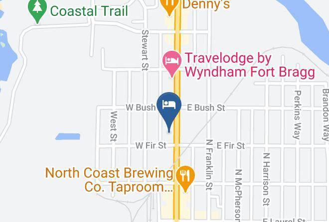 Mendocino - The Redwood Coast Inn Maps