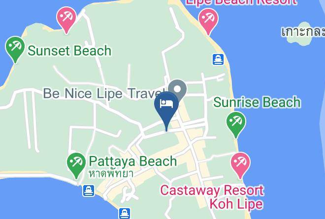 Mueang Satun District - The Reef Hotel Maps
