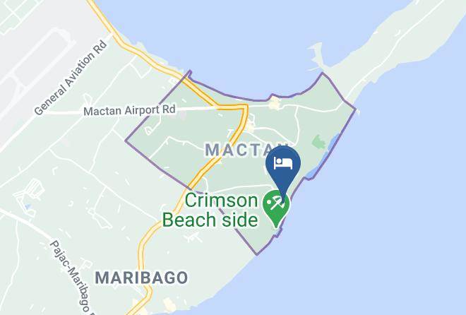 Cebu - The Reef Island Resort Maps