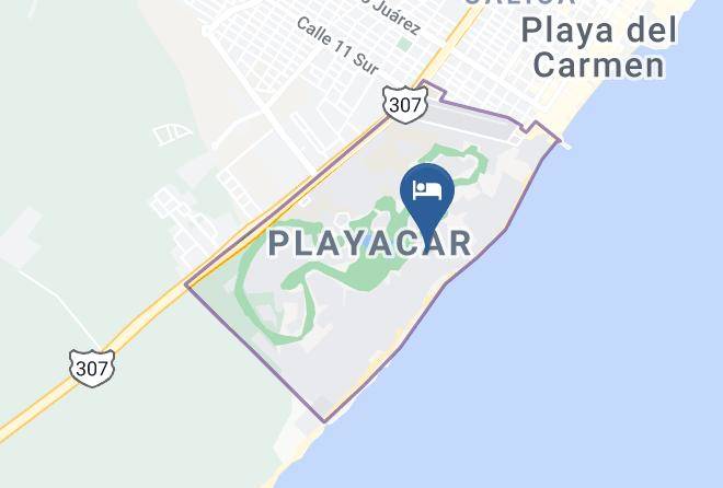 Solidaridad - The Reef Playacar Maps
