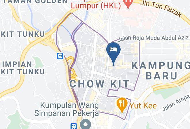 Kuala Lumpur - The Regency Hotel Kuala Lumpur Chowkit Maps