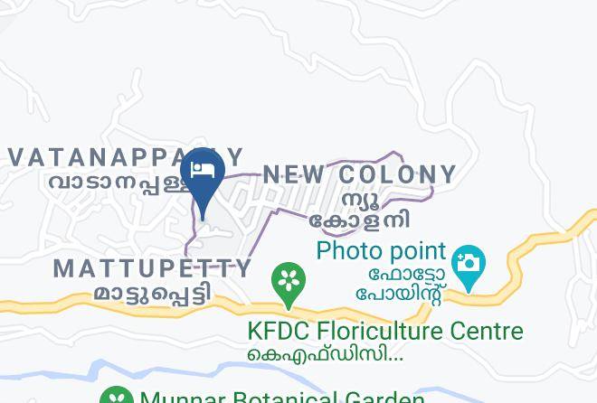 Devikulam - The Regency Hotel Maps