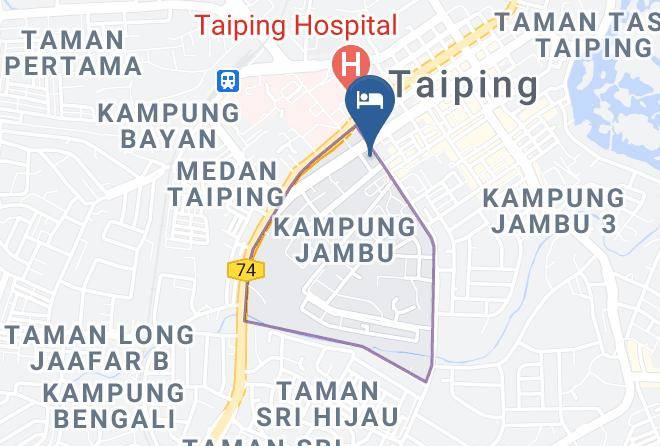 Larut - The Regency Hotel Seri Warisan Taiping Maps