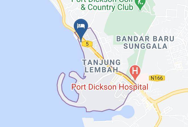 Sirusa - The Regency Tanjung Tuan Beach Resort Port Dickson Maps