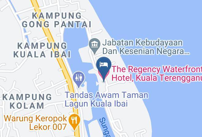 Kuala Terengganu - The Regency Waterfront Hotel Kuala Terengganu Maps