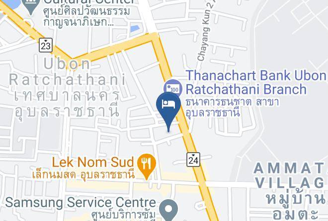 Amphoe Mueang Ubon Ratchathani - The Regent Hotel Ubonratchathani Maps