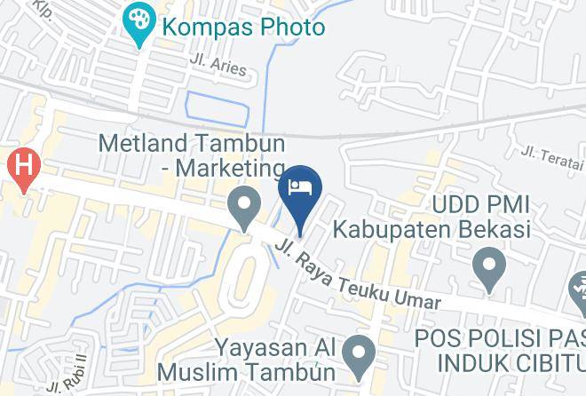 Bekasi Regency - The Regia Tambun By Ultimo Maps