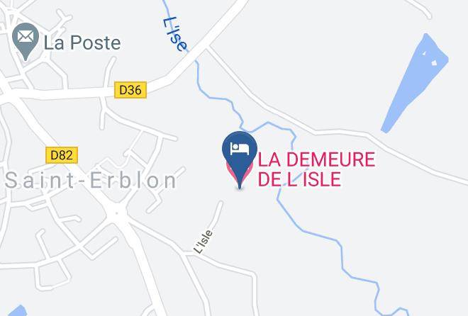 Ille Et Vilaine - La Demeure De L Isle Maps