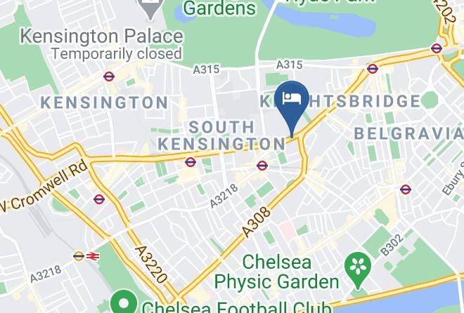 London - The Rembrandt Hotel Maps