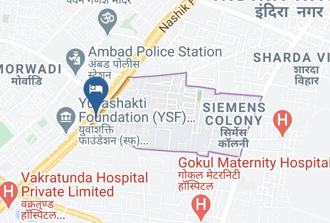 Nasik - The Ren Hotels Formerly Lily Sarovar Portico Maps