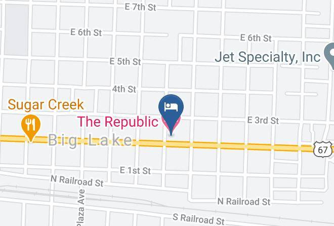 The Republic Hotel Map