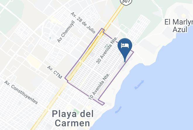 Solidaridad - Paradisus Playa Del Carmen Maps