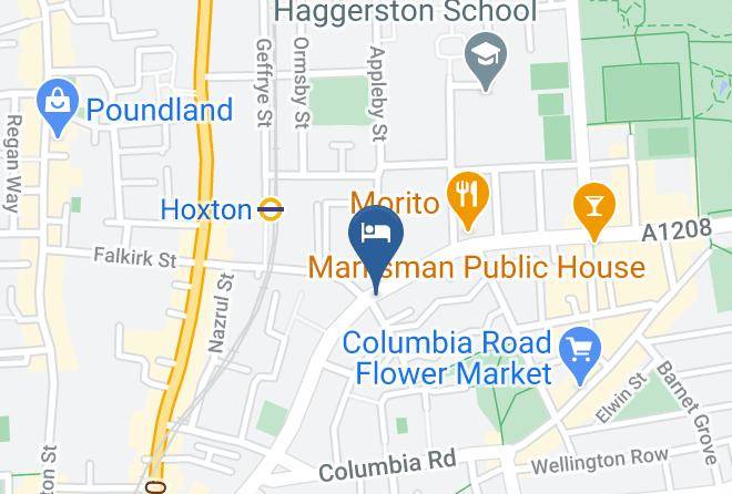 London - The Residence At Hoxton Maps