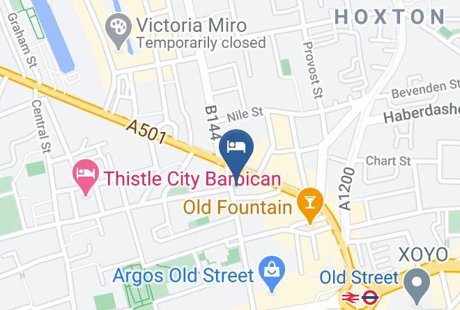 London - The Residence At Shoreditch Maps