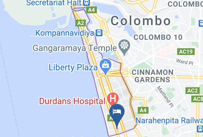 Colombo - The Residence Maps