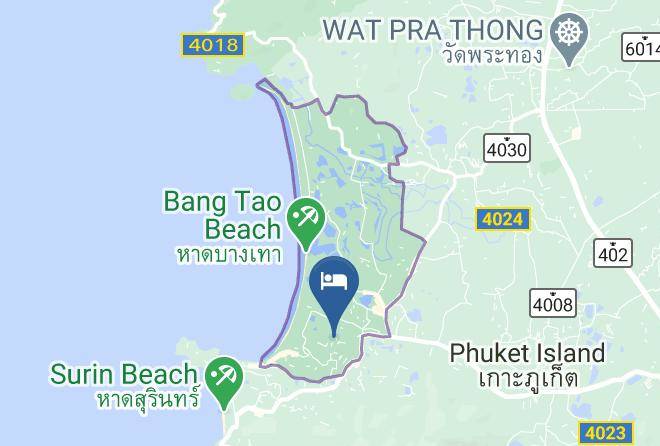 Amphoe Thalang - The Residence Resort Maps