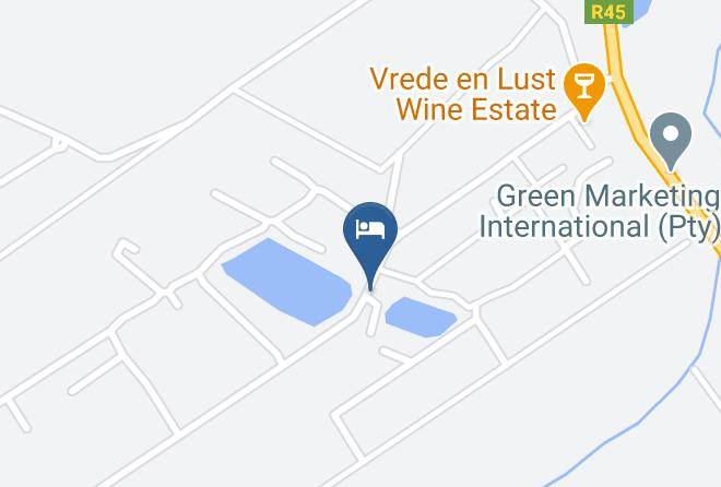 Cape Winelands - The Residence Vrede & Lust Maps