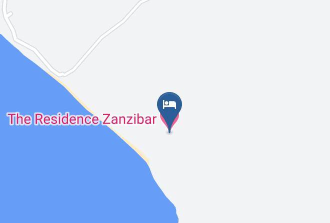 The Residence Zanzibar Map