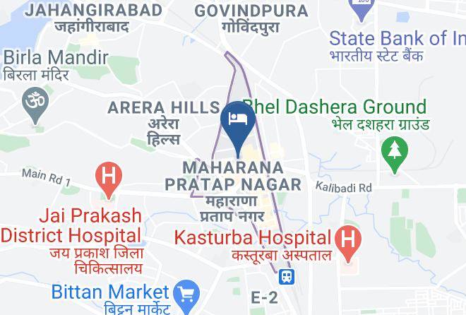 Bhopal - The Residency Maps