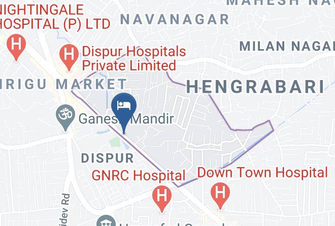 Dispur - The Residency Tourist Resort Maps