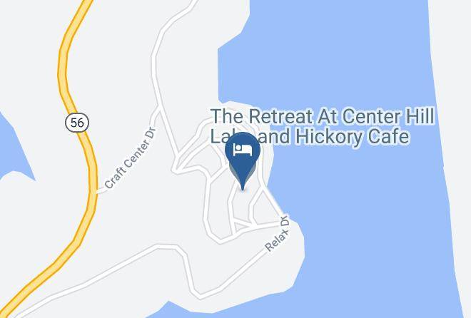 De Kalb - The Retreat At Center Hill Lake And Hickory Cafe Maps