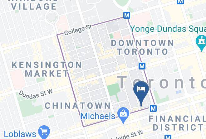 Toronto - The Rex Hotel Jazz And Blues Bar Maps