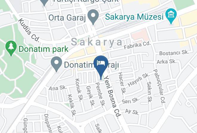 Adapazari - Riada Hotel Maps