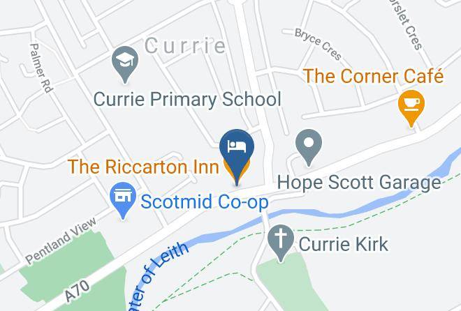 The Riccarton Inn Map