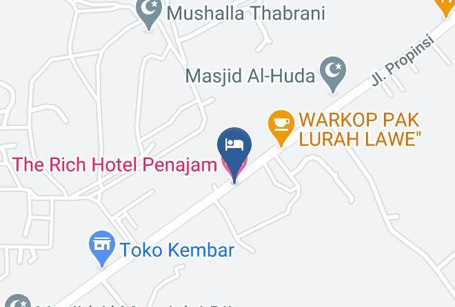 North Penajam Paser Regency - The Rich Hotel Penajam Maps