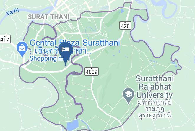 Amphoe Mueang Surat Thani - The Rich Residence Maps