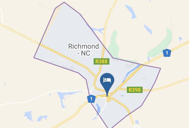 The Richmond Karoo Small Hotel Map