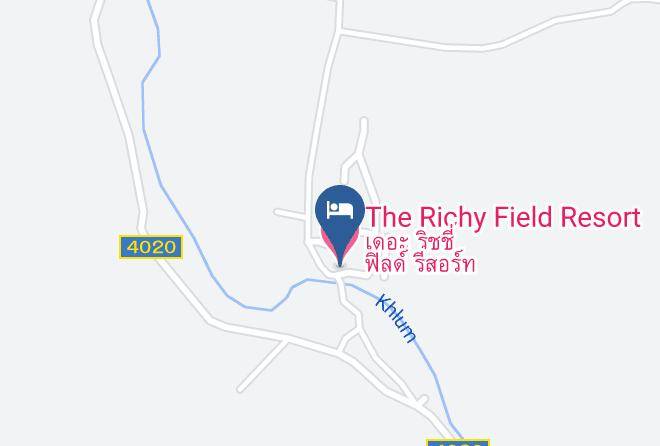 Amphoe Suan Phueng - The Richy Field Resort Maps