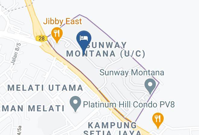 Kuala Lumpur - The Ridge At Kl East Maps