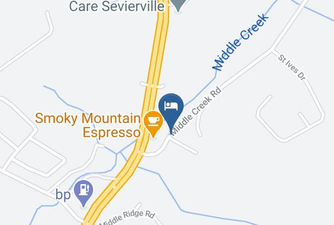 Sevier - The Ridge Outdoor Resort Maps