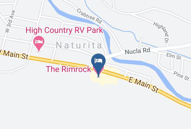 Montrose - The Rimrock Hotel Maps
