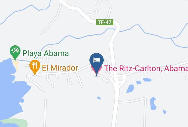 Santa Cruz De Tenerife - The Ritz Carlton Abama Maps